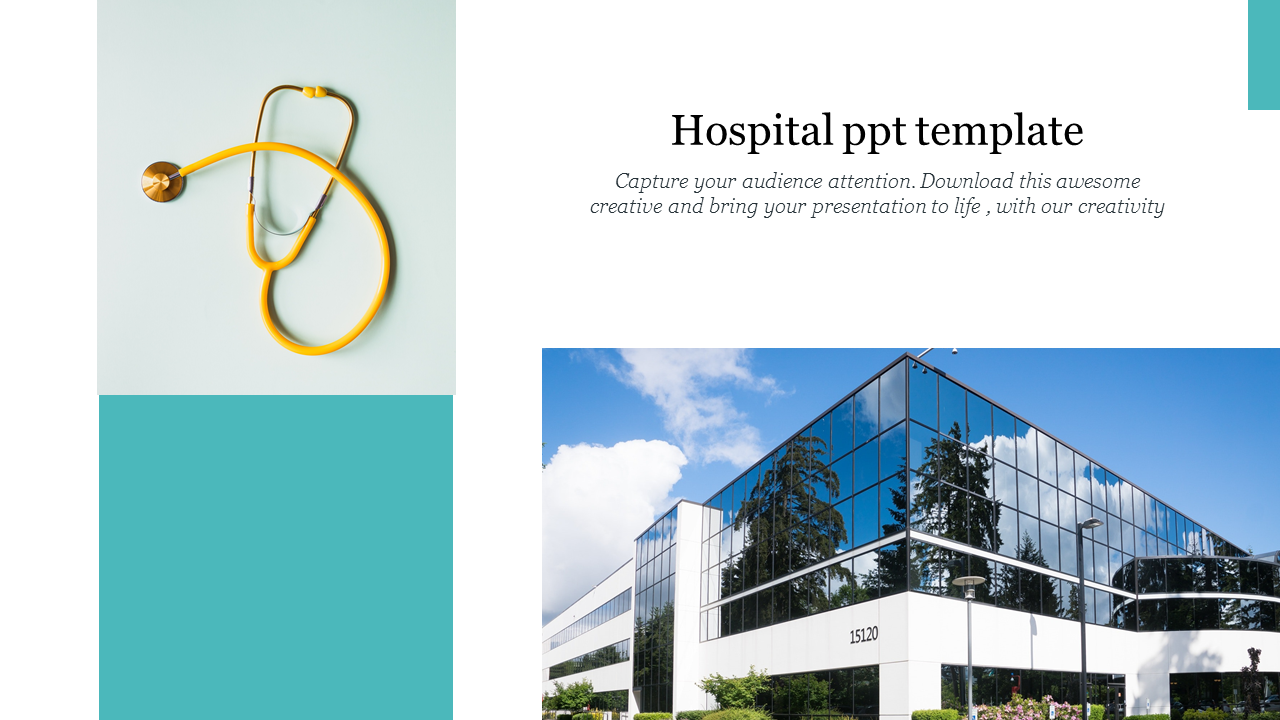Hospital PPT Template PowerPoint Presentation Slides